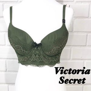 Victoria’s Secret NWT Green Line Demi Lace Bra 36C